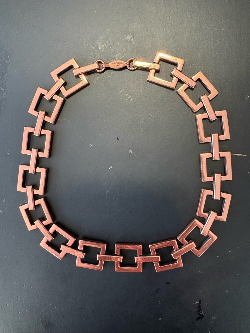 Vintage Renoir Copper Choker Necklace